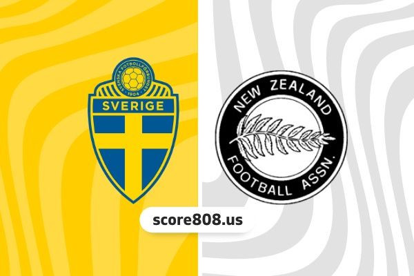 Sweden vs New Zealand | score808