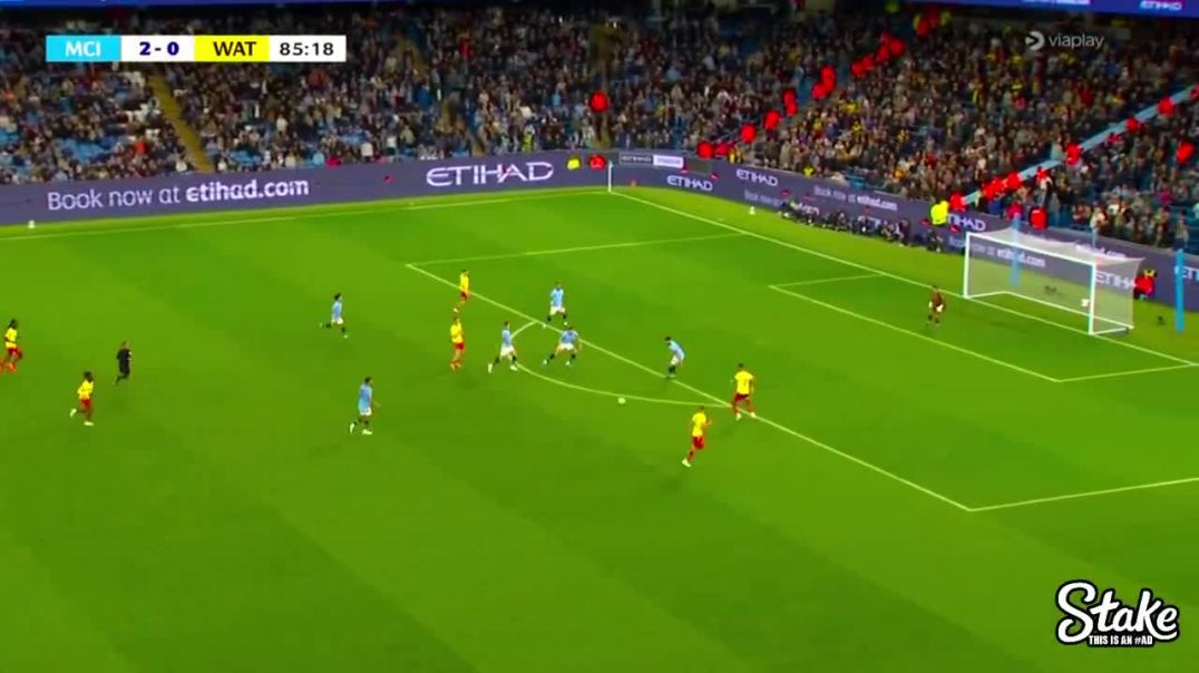 ⁣Manchester City 2 - [1] Watford - Tom Ince 86‎'