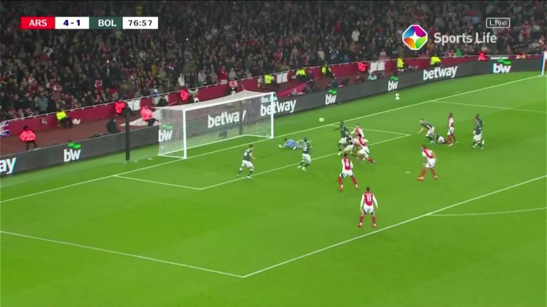 ⁣Arsenal [5] - 1 Bolton Wanderers - Kai Havertz 78‎