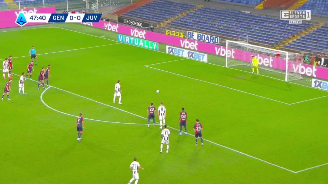 ⁣Genoa 0 - [1] Juventus - Dusan Vlahovic 48' (Penalty)