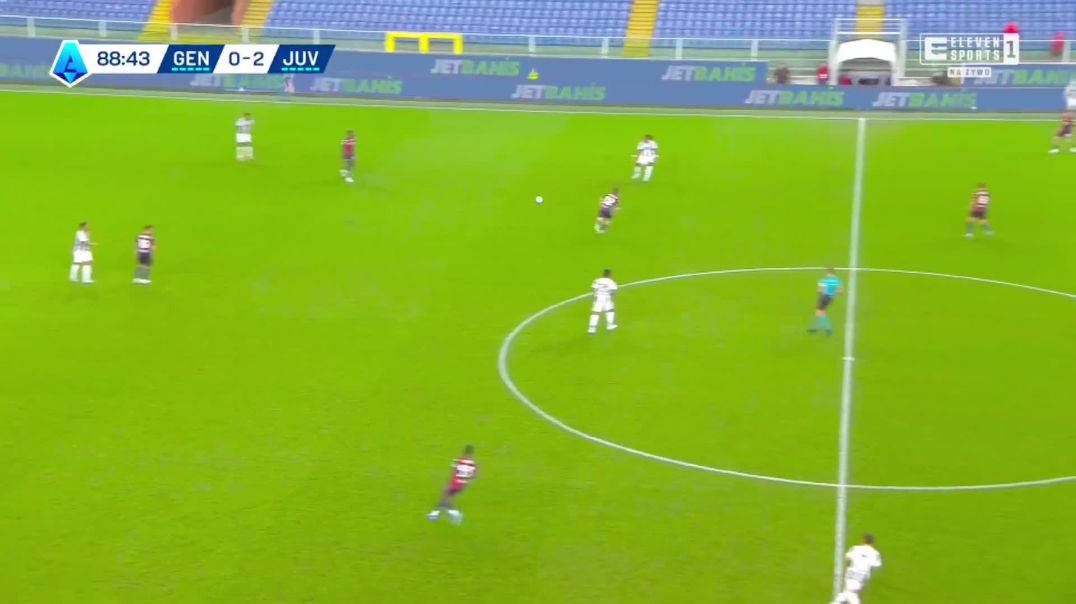 ⁣Genoa 0 - [3] Juventus - Francisco Conceicao 90'