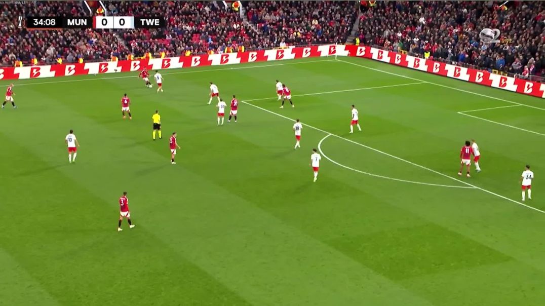 Manchester United [1] - 0 Twente - Christian Eriksen great goal 35'