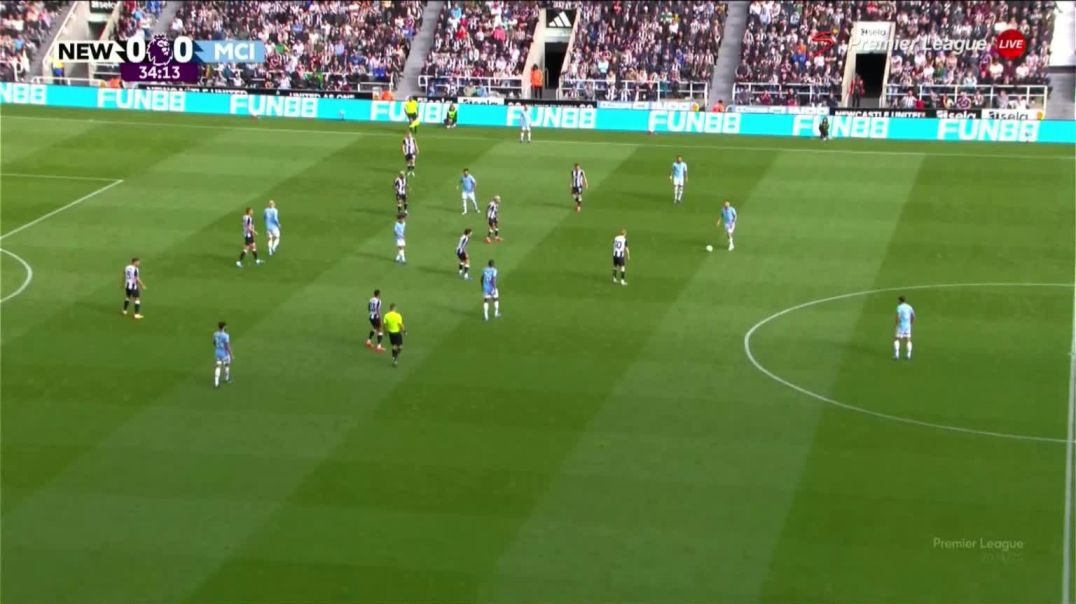 ⁣Newcastle United 0 - [1] Manchester City - Josko Gvardiol 35‎'