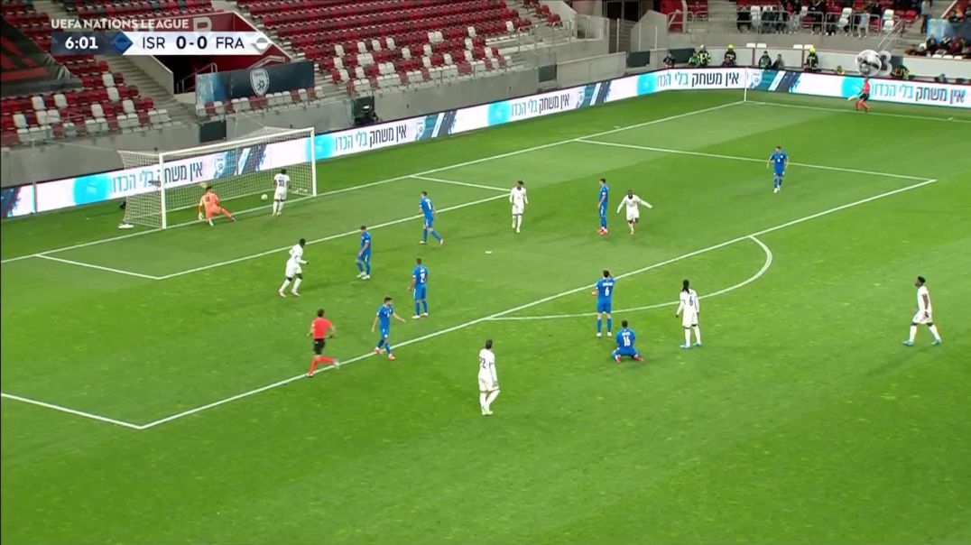 ⁣Israel 0 - [1] France - Eduardo Camavinga 7'