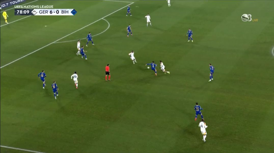 Germany [7] - 0 Bosnia Herzegovina - Tim Kleindienst 79'