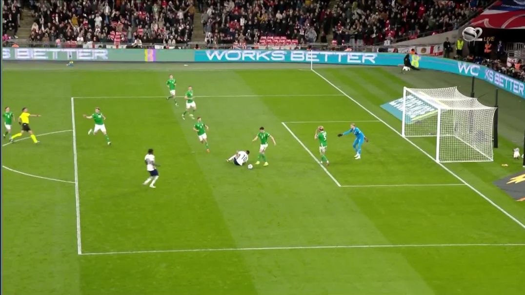 England [1] - 0 Ireland - Harry Kane penalty 53'