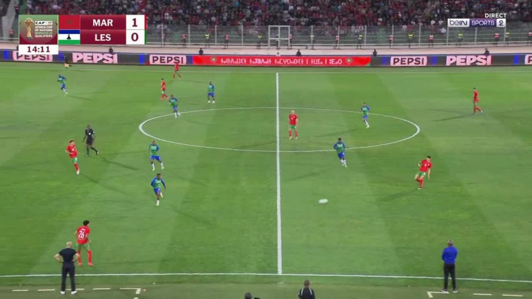 Morocco 2-0 Lesotho - Brahim Diaz 15'