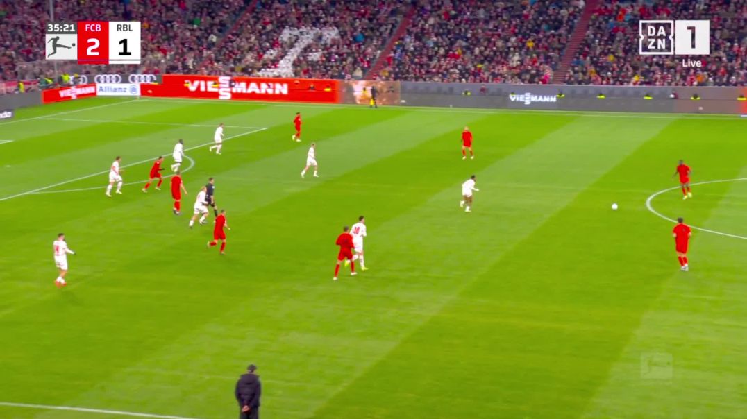 ⁣Bayern Munich [3] - 1 RB Leipzig - J. Kimmich 36'