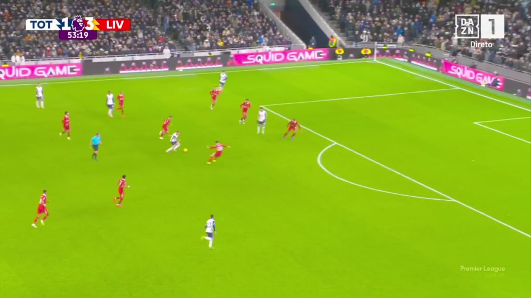 ⁣Tottenham 1 - [4] Liverpool - Mohamed Salah 54'