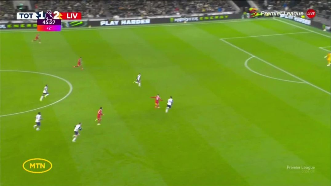 ⁣Tottenham Hotspur 1 - [3] Liverpool - Dominik Szoboszlai 45‎+‎1‎'‎