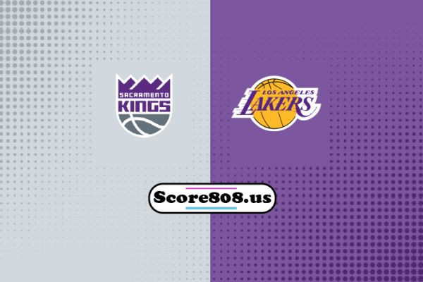 Los Angeles Lakers vs Sacramento Kings