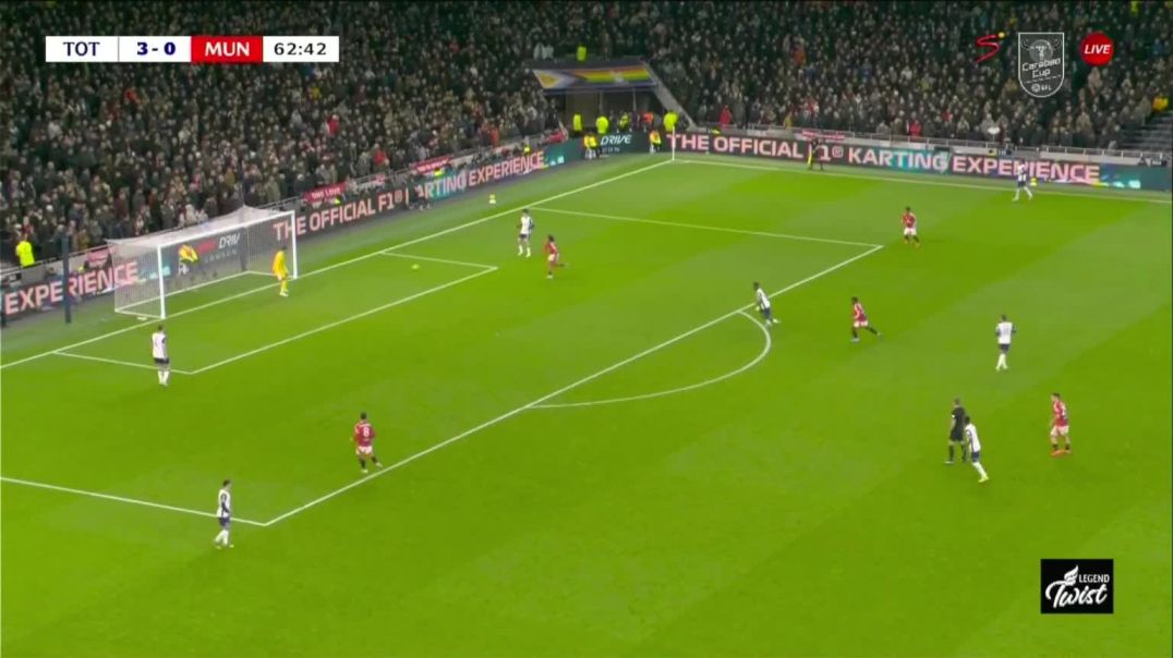 ⁣Tottenham 3 - [1] Manchester Utd - Joshua Zirkzee 64'