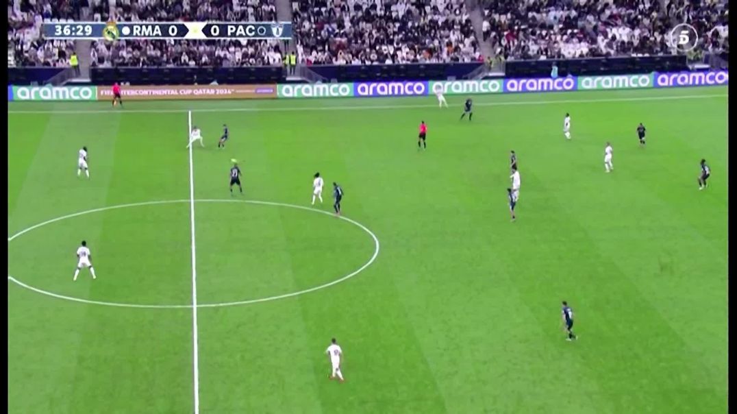 ⁣Real Madrid [1] - 0 Pachuca - Kylian Mbappé 37