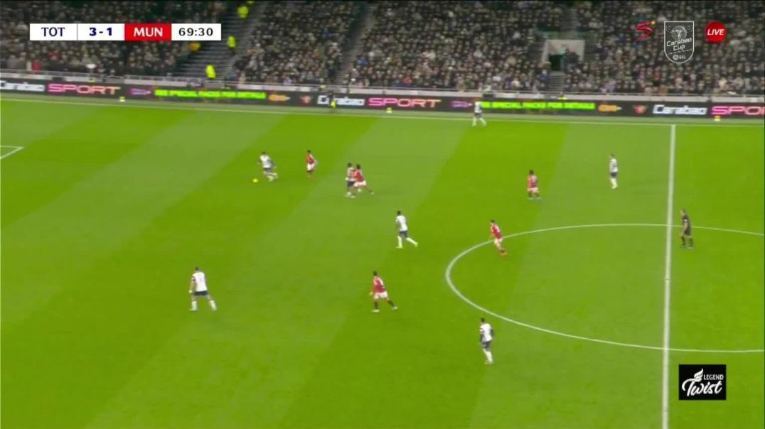 ⁣Tottenham Hotspur 3 - [2] Manchester United - Amad Diallo 70‎'‎