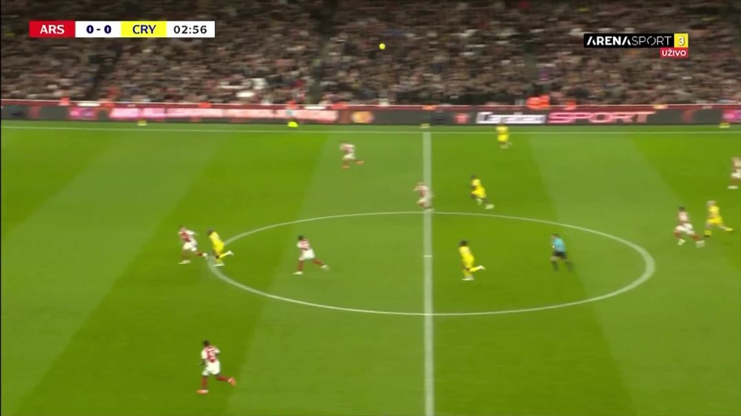 ⁣Arsenal 0 - [1] Crystal Palace - Jean-Philippe Mateta 4'