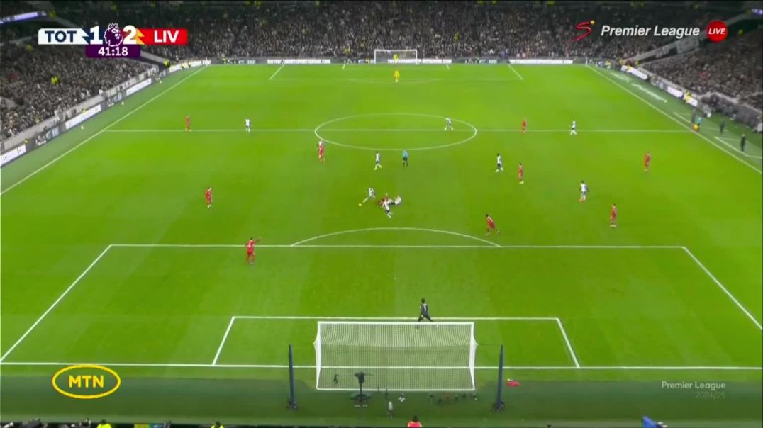 ⁣Tottenham Hotspur 0 - [2] Liverpool - Alexis Mac Allister 36‎'‎