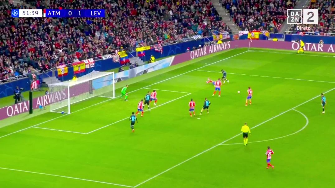 ⁣Atletico Madrid [1] - 1 Bayer Leverkusen - J. Alvarez 52'