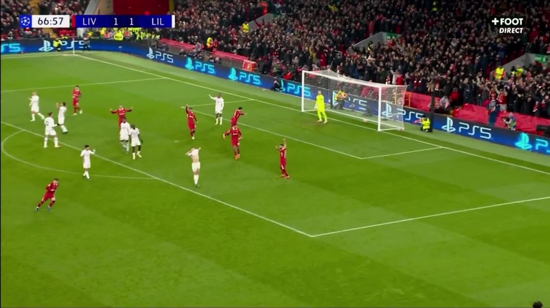 ⁣Liverpool [2] - 1 Lille - Harvey Elliott 67'