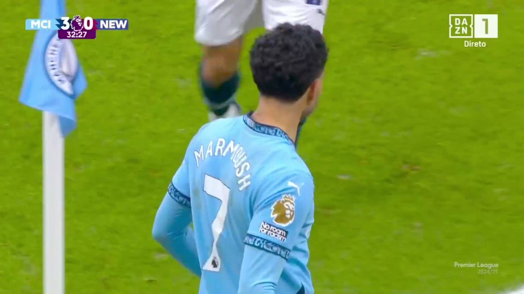 ⁣Manchester City [3] - 0 Newcastle - Omar Marmoush 33'