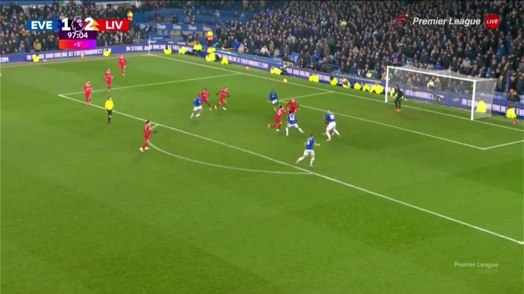 Everton [2] - 2 Liverpool - James Tarkowski 90‎+‎8‎'‎