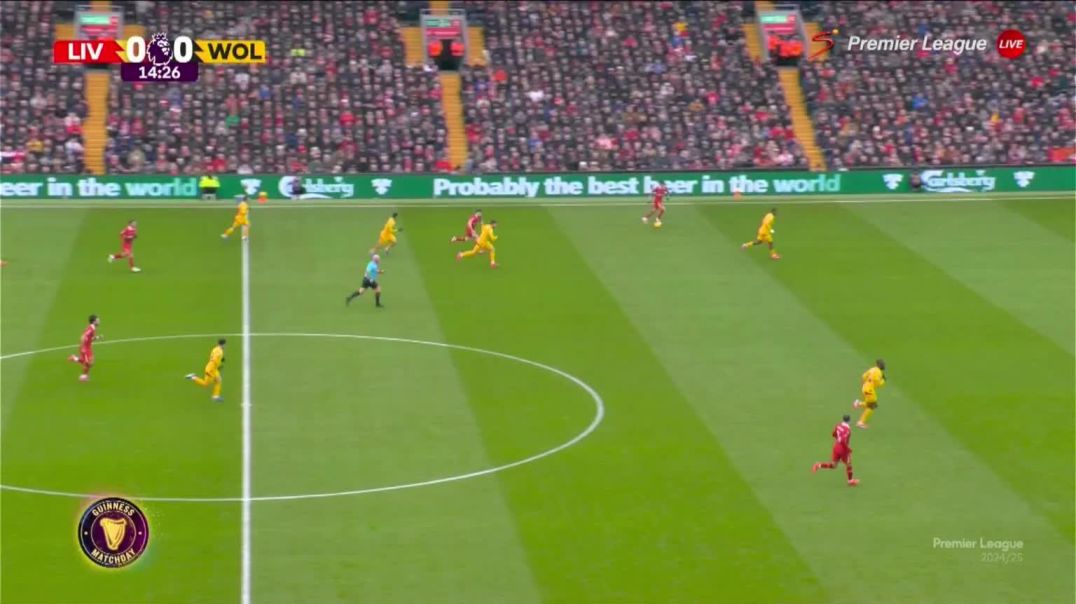 Liverpool [1] - 0 Wolves - Luis Diaz 15‎'‎