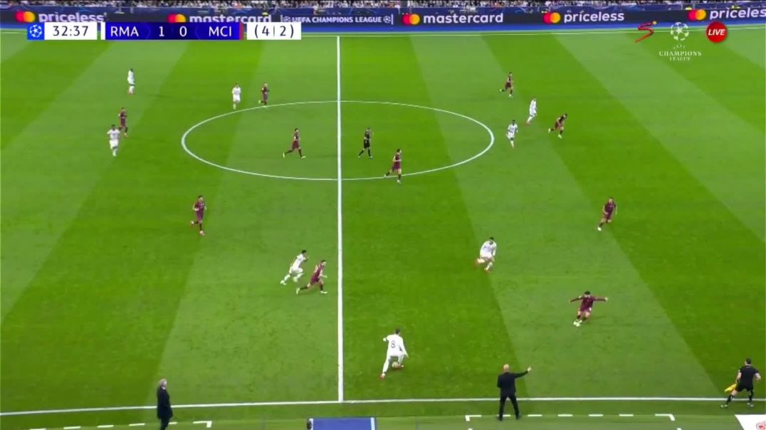 ⁣Real Madrid [2] - 0 Manchester City - Kylian Mbappe 33‎'‎