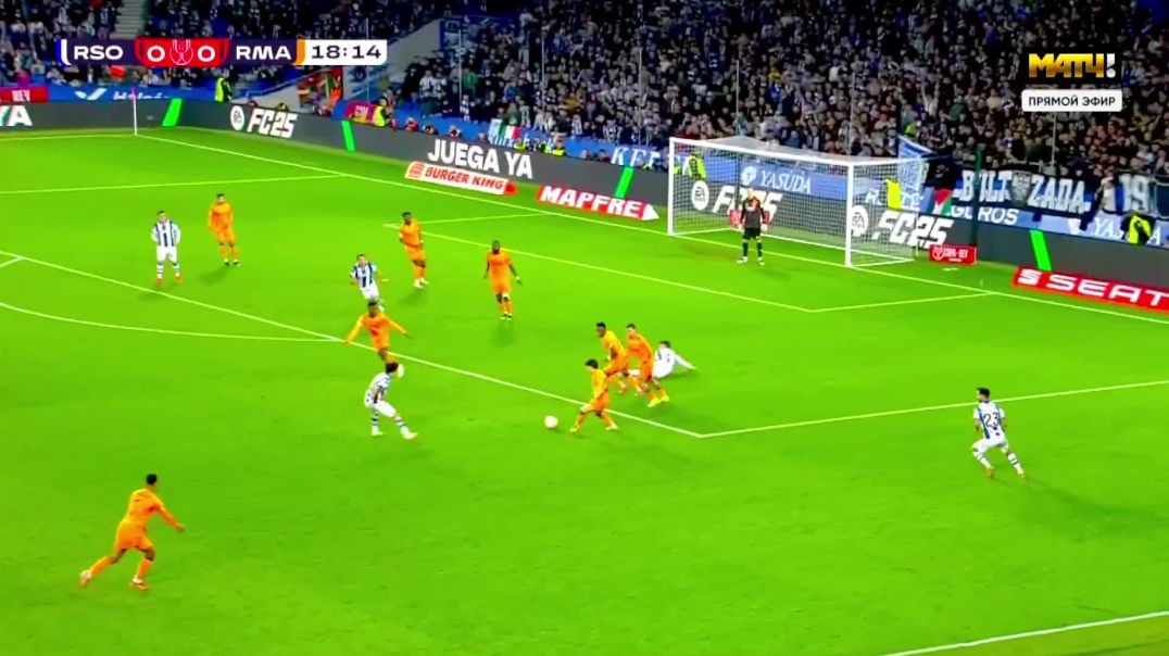 ⁣Real Sociedad 0 - [1] Real Madrid - Endrick 19'