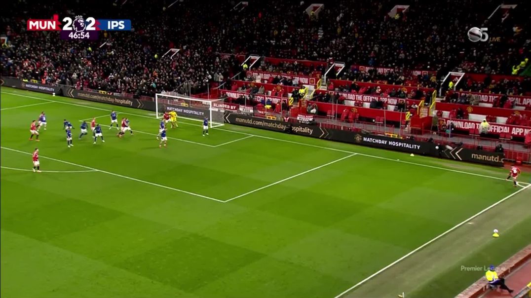 ⁣Manchester United [3] - 2 Ipswich Town - Harry Maguire 47‎'