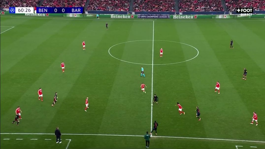 ⁣Benfica 0 - [1] Barcelona - Raphinha 61'