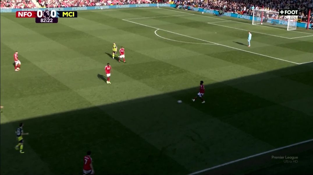 Nottingham [1] - 0 Manchester City - Callum Hudson-Odoi 83'