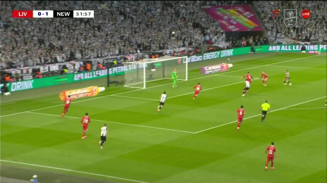 ⁣Liverpool 0 - [2] Newcastle United - Alexander Isak 53‎'‎