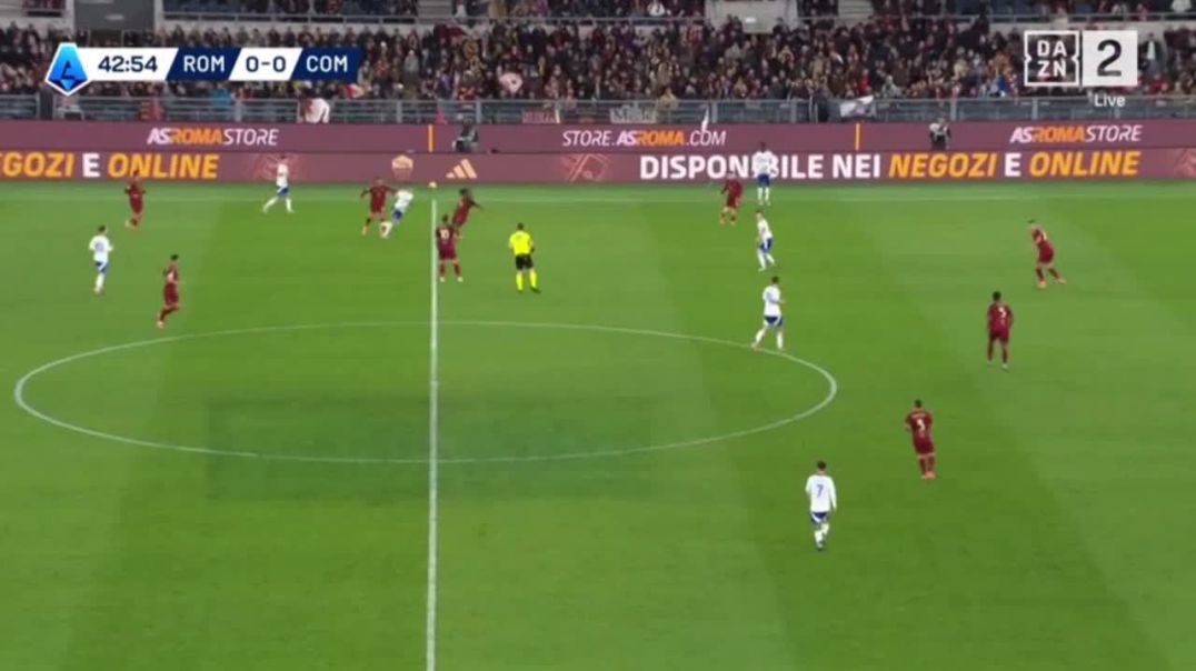 ⁣Roma 0-1 Como - Lucas Da Cunha 44'