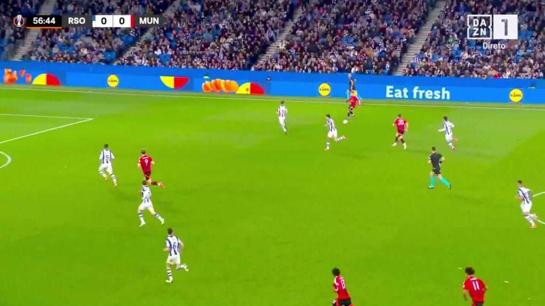 Real Sociedad 0 - [1] Manchester Utd - J. Zirkzee 57'