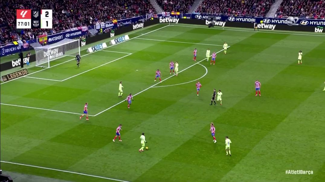 ⁣Atletico Madrid 2 - [2] Barcelona - Ferran Torres 78'