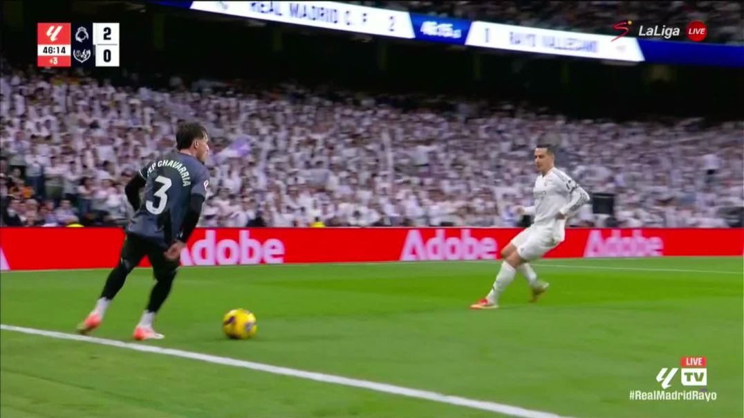 Real Madrid 2 - [1] Rayo Vallecano - Pedro Diaz 45‎+‎3‎'‎