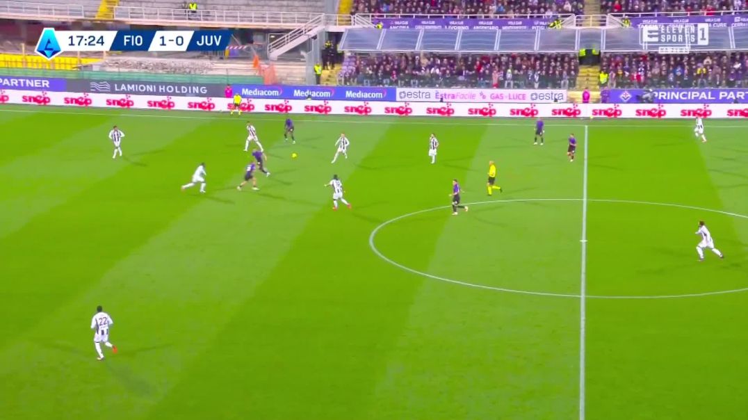 ⁣Fiorentina [2] - 0 Juventus - R.Mandragora 18'