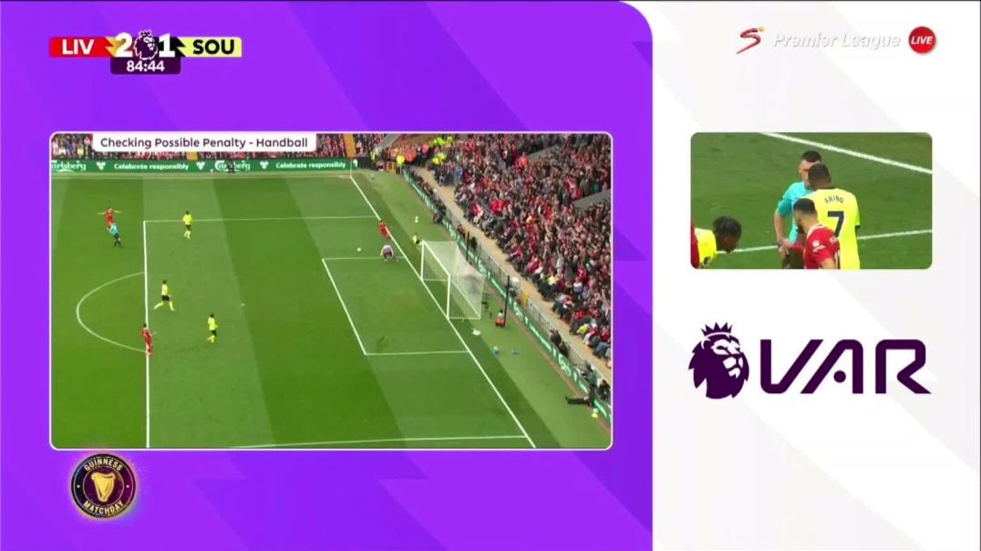 Liverpool [3] - 1 Southampton - Mohamed Salah (penalty) 88‎'‎