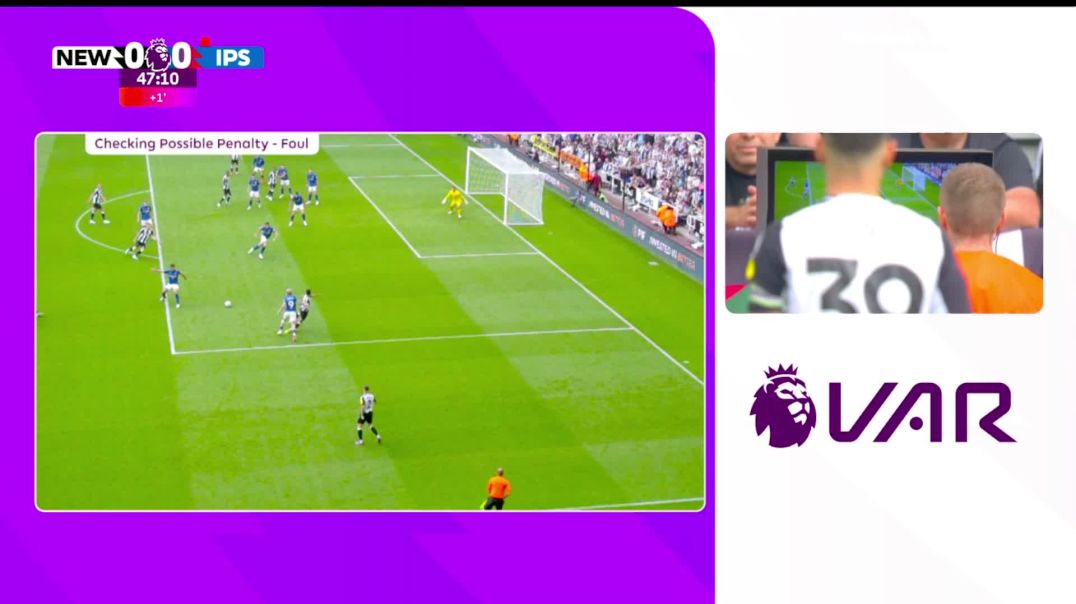 Newcastle [1] - 0 Ipswich - A. Isak 45+4'
