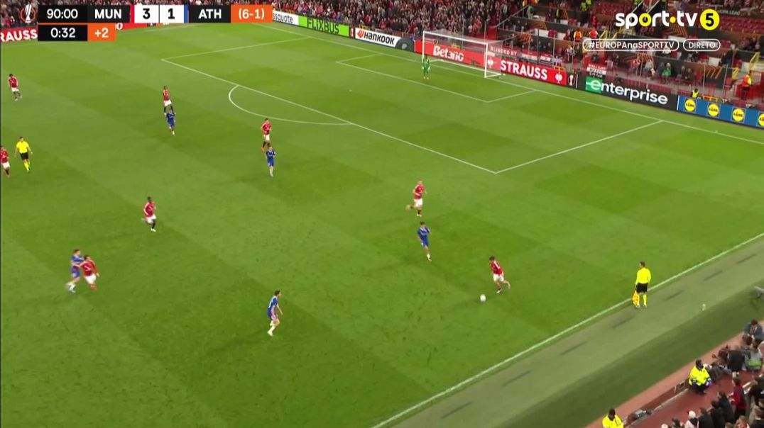 ⁣Manchester Utd [4] - 1 Athletic Bilbao - Mason Mount Great-goal 90+1' [7-1 agg.]