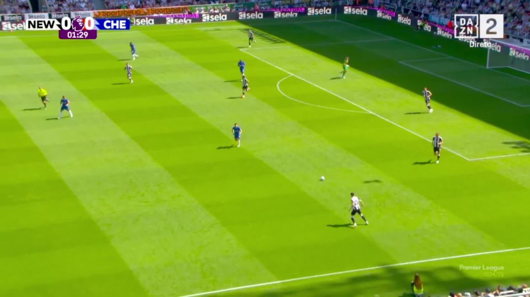 ⁣Newcastle [1] - 0 Chelsea - Sandro Tonali 3'