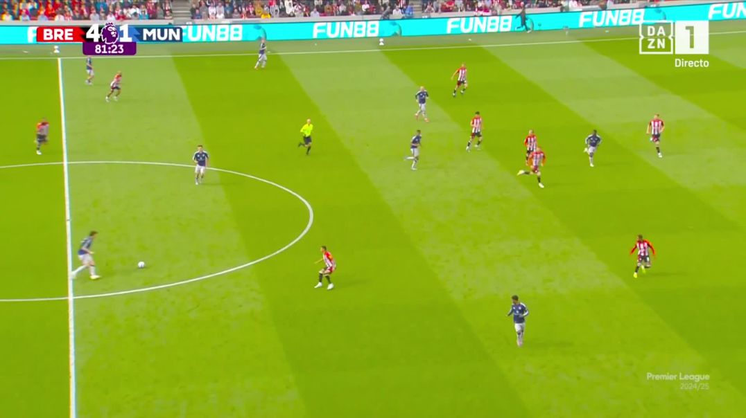 ⁣Brentford 4 - [2] Manchester Utd - A. Garnacho 82'