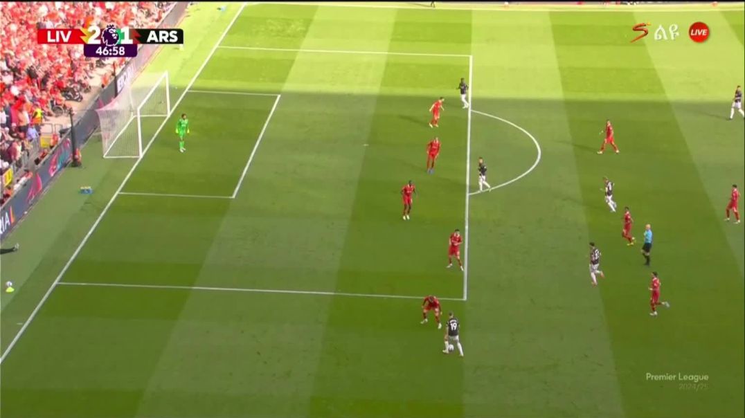 ⁣Liverpool 2 - [1] Arsenal - Gabriel Martinelli 47‎'‎