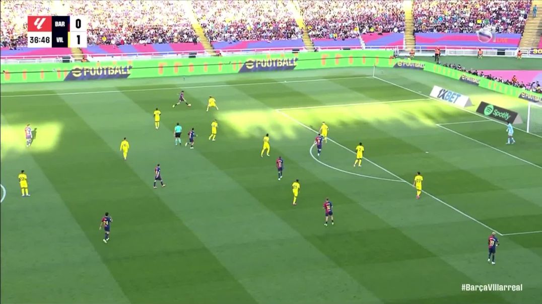 Barcelona [1] - 1 Villarreal - Lamine Yamal 38'