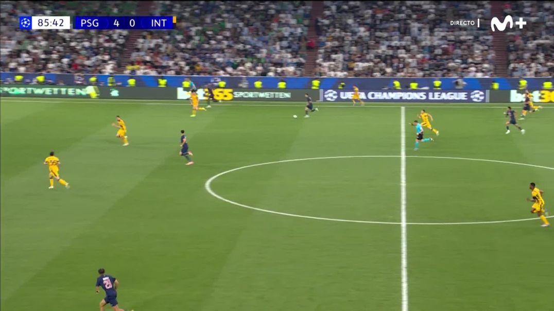 ⁣PSG [5] - 0 Inter - Senny Mayulu 86