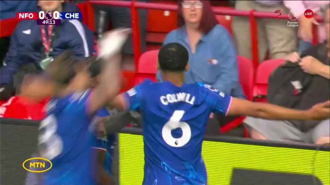 ⁣Nottingham Forest 0 - [1] Chelsea - Levi Colwill 50'