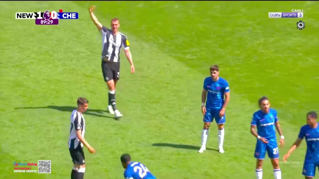 ⁣Newcastle [2] - 0 Chelsea - Bruno Guimaraes 90+1'