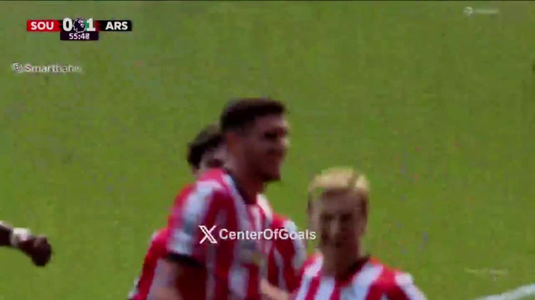 ⁣Southampton [1] - 1 Arsenal - Ross Stewart 56' Media