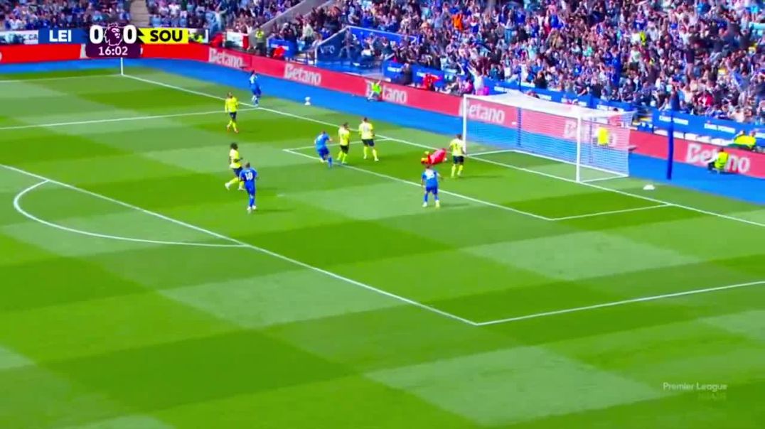 Leicester [1] - 0 Southampton - Jamie Vardy 17'