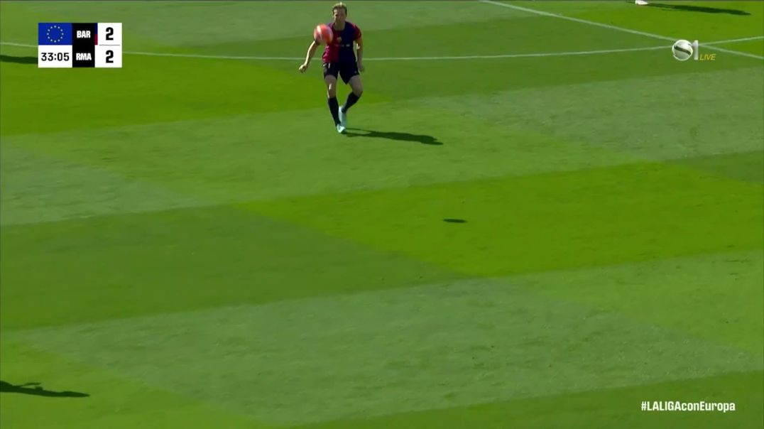 ⁣Barcelona [3] - 2 Real Madrid - Raphinha 34'