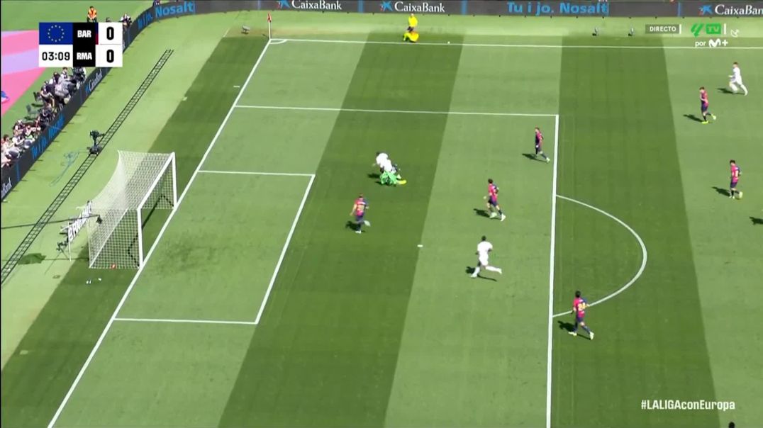 ⁣Barcelona 0 - [1] Real Madrid - Kylian Mbappé penalty 5'